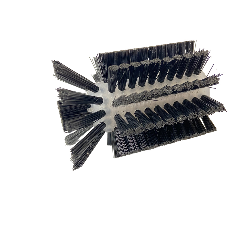 Angled Tuft Roller Brush