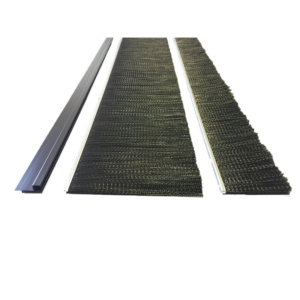 H-Profile Aluminium Strip Brush